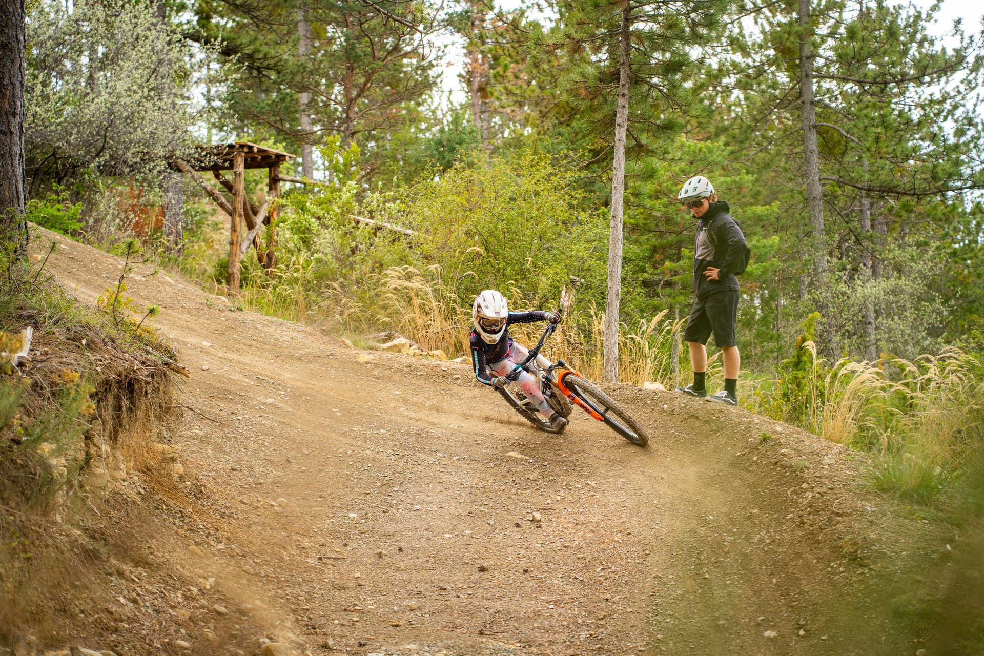 Stage d'entrainement à l'Evo Bike Park